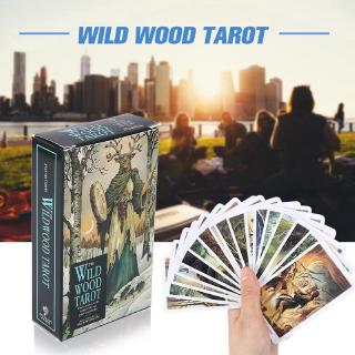Bộ bài tarot bằng tiếng Anh hình động vật bí ẩn để chơi game