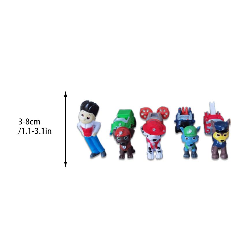 Set 12 Mô Hình Nhân Vật Phim Paw Patrol