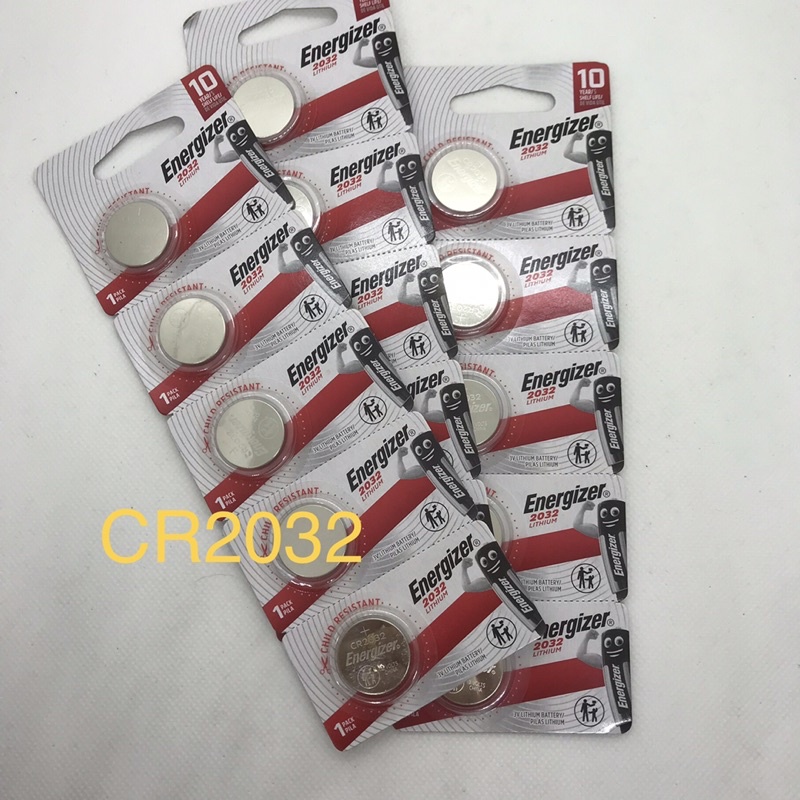 Pin Tròn Cmos CR2032 ENERGIZER 3V Lithium năng lượng cao dùng cho Remote xe máy, ô tô, Smarkey, máy lên dây đàn