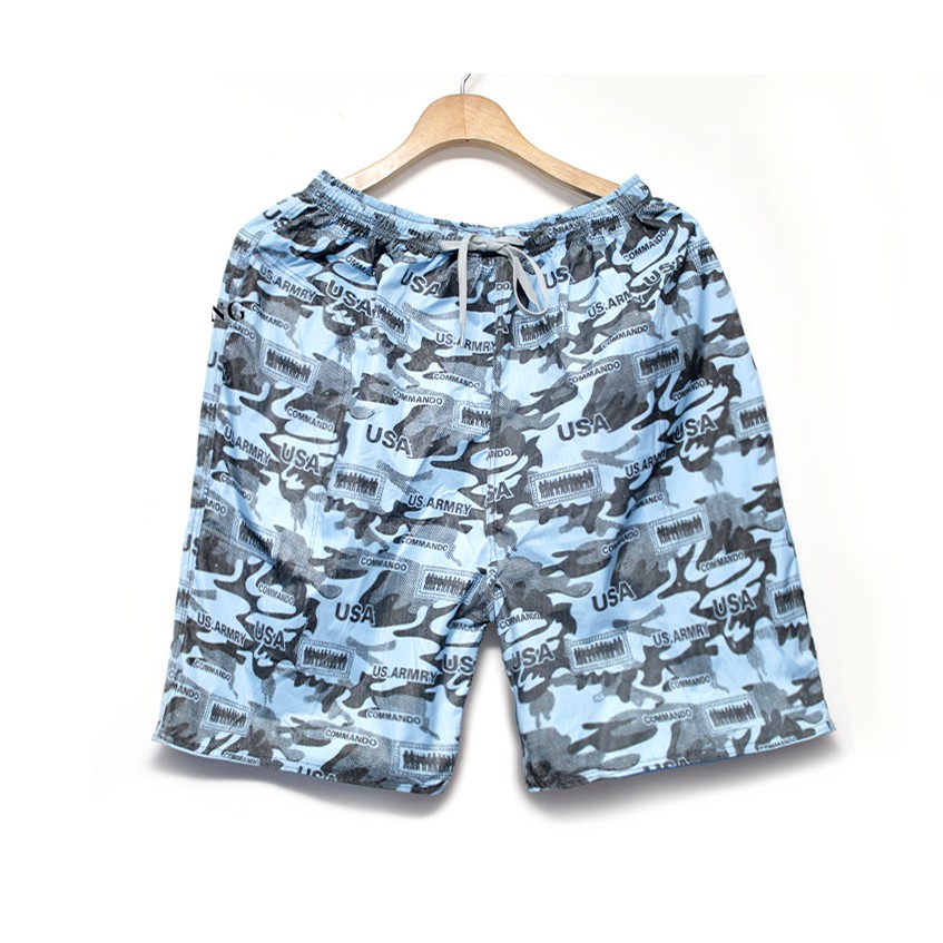quần đùi nam ống rộng form thoải mái vải cotton mát loại in hoa văn đẹp | BigBuy360 - bigbuy360.vn