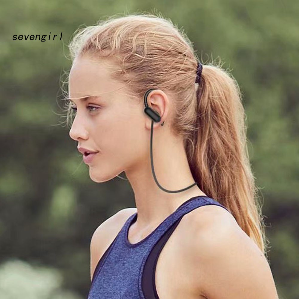 Tai Nghe Bluetooth 5.0 Không Dây Đeo Cổ Hỗ Trợ Thẻ Nhớ Tf