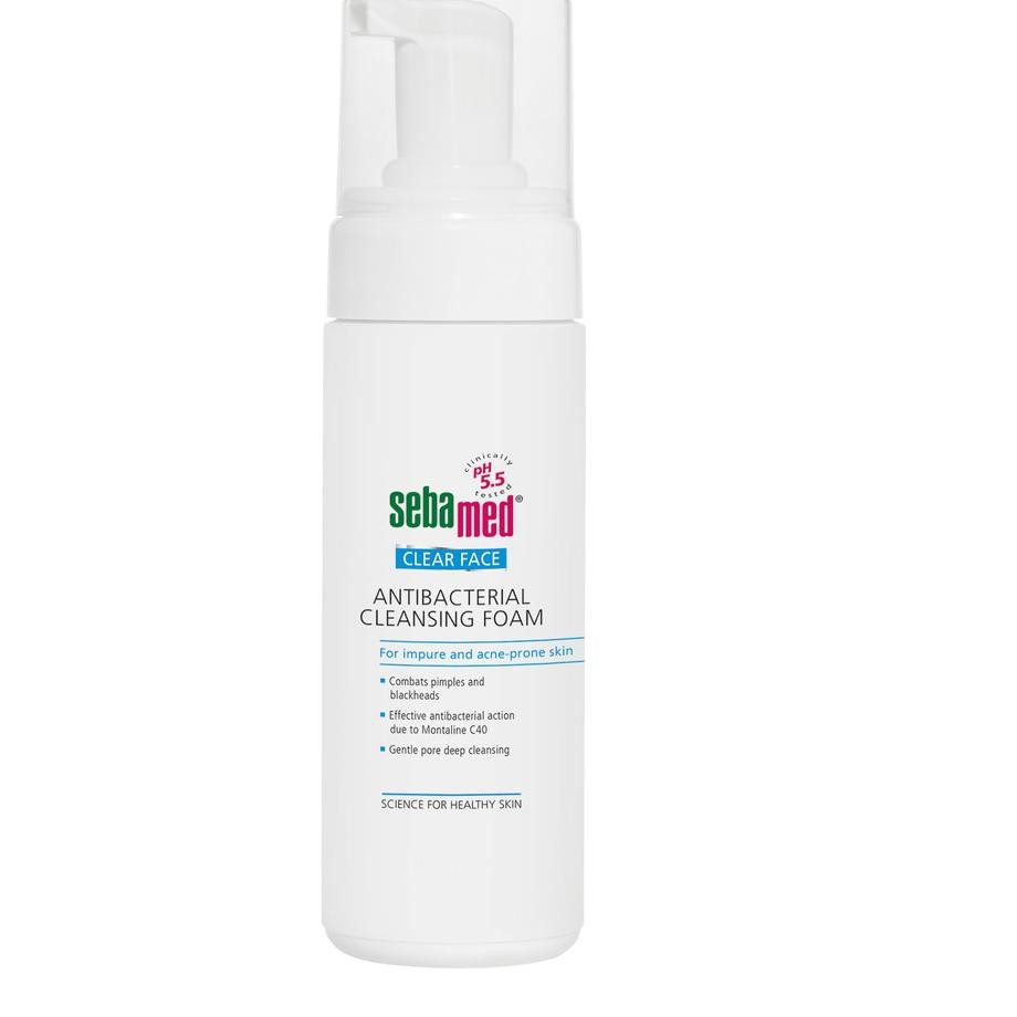 (Hàng Mới Về) Sữa Rửa Mặt Tạo Bọt Sebamed 6.6 150ml Chống Vi Khuẩn