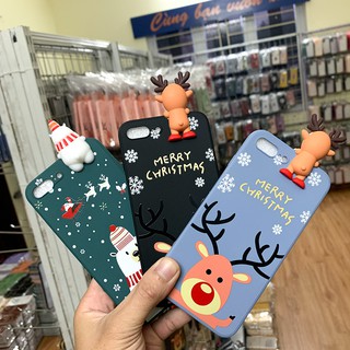 Ốp Lưng Thú Leo Cho Iphone | Viền Vuông Lót Nhung Độ Iphone 12 | Noel | Từ IPhone 6 Đến 11 Pro Max