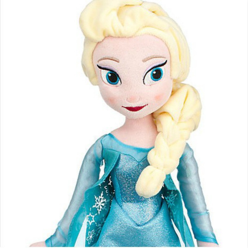 Búp Bê Nhồi Bông Hình Elsa Và Anna Kích Thước 40/50 cm