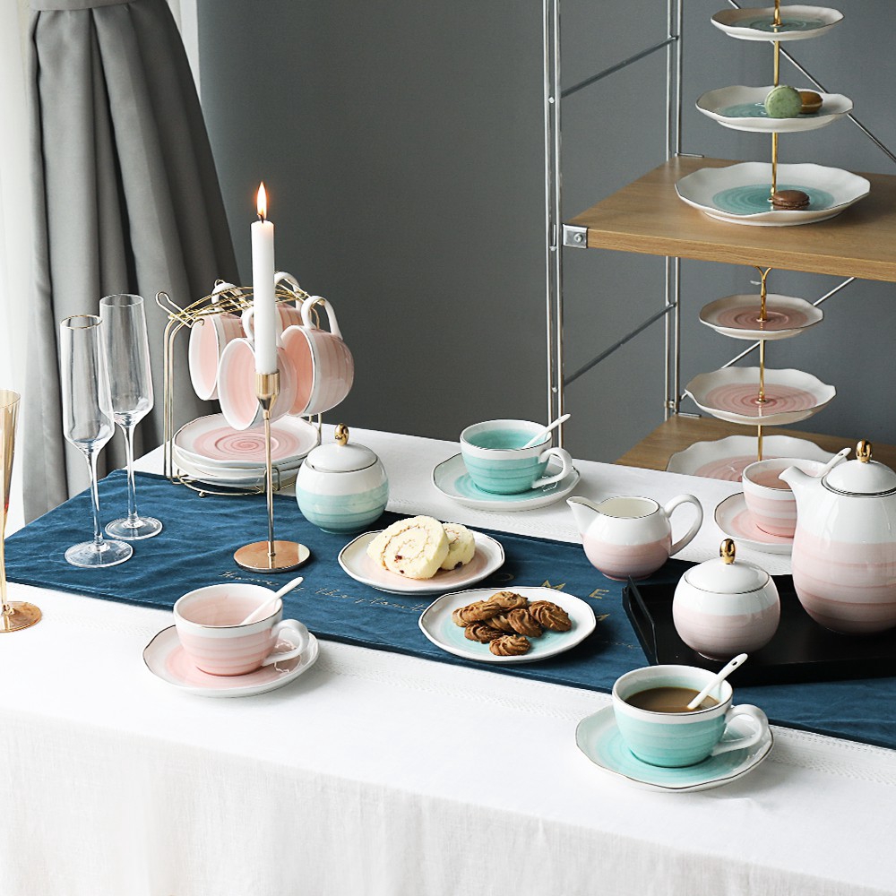 Kệ đựng bánh SWEEJAR 3 tầng bằng gốm thiết kế độc đáo xinh xắn