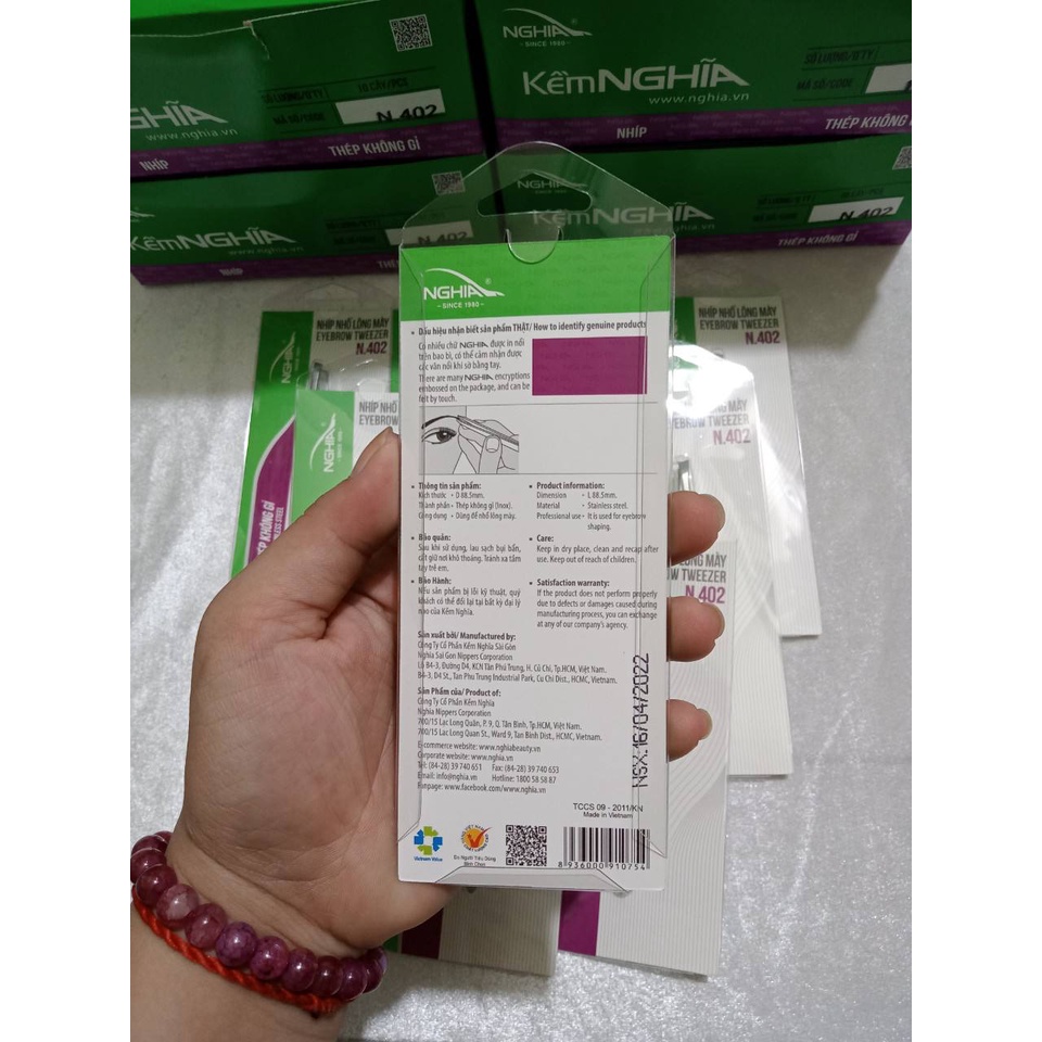 Nhíp Kềm Nghĩa N-402