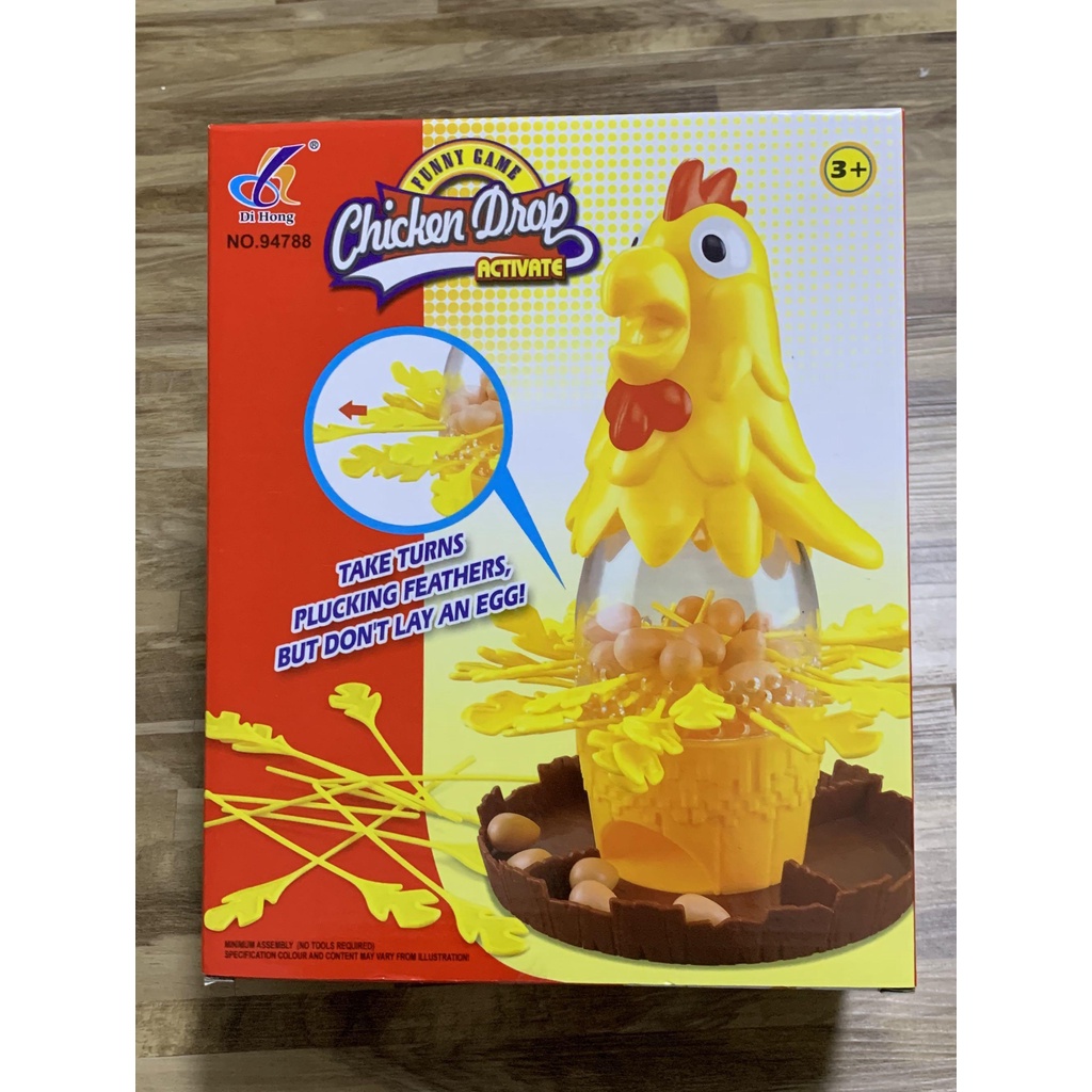 Đồ chơi Chicken drop activate Trứng gà Drop Shipping hấp dẫn