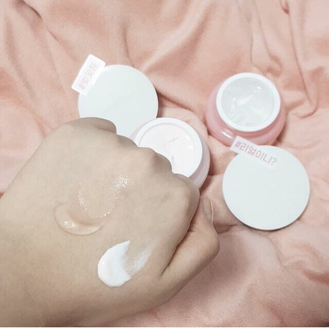 SAMPLE KEM DƯỠNG TRẮNG INNISFREE JEJU CHERRY BLOSSOM JELLY &amp; TONE-UP CREAM