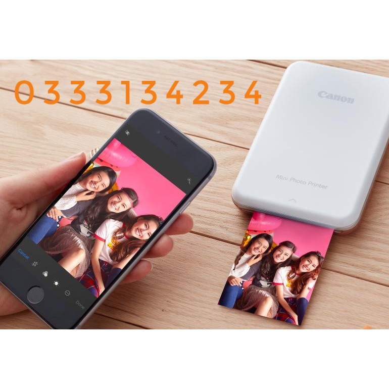 Máy in Ảnh Canon MIni thế hệ 5.0 Chính Hãng