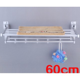 Kệ 2 tầng treo khăn bắt ốc vít
