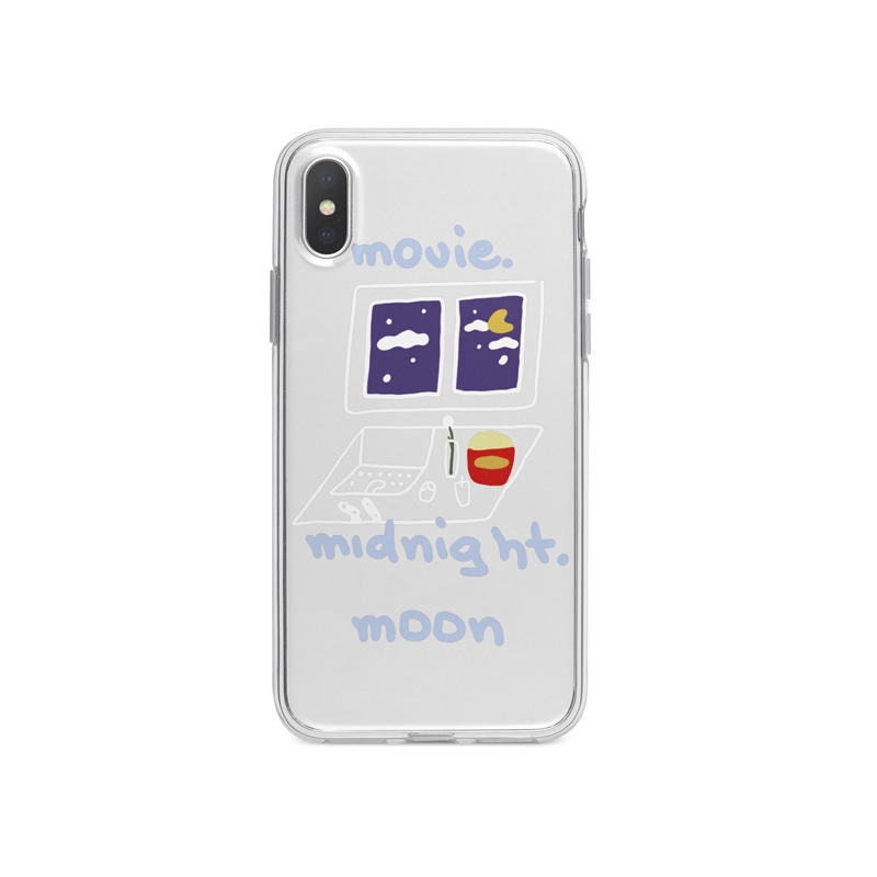 Ốp lưng iphone Ốp điện thoại trong suốt in chữ độc đáo cho Iphone 6/6plus/6S/6S plus/6/7/7plus/8/8pl Dinuo case