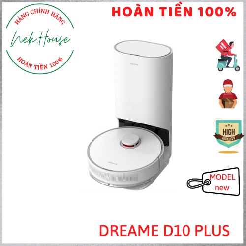 Dreame Z10 Pro | D10 Plus - Robot hút bụi lau nhà tự hút rác CHÍNH HÃNG QTE
