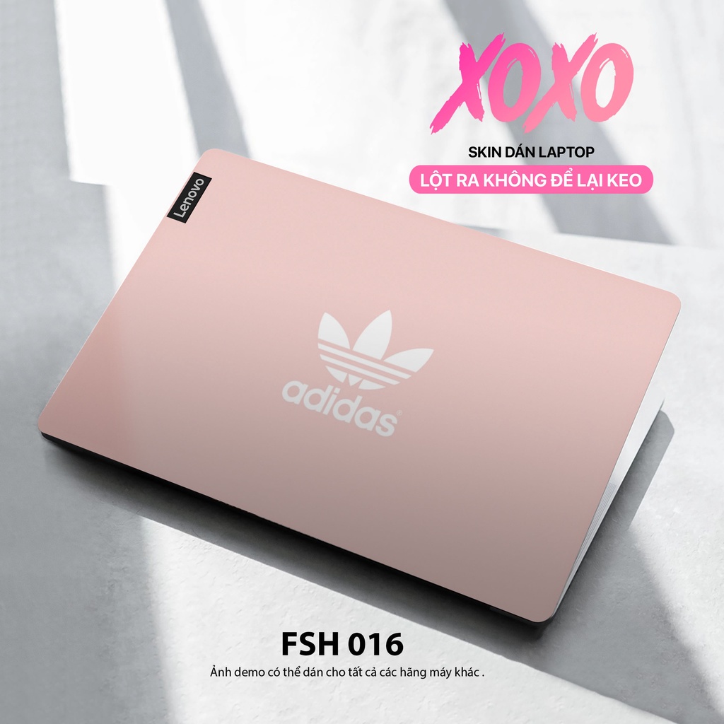 Miếng dán laptop mẫu Adidas 016 / Có decal dán cho tất cả các hãng máy tính