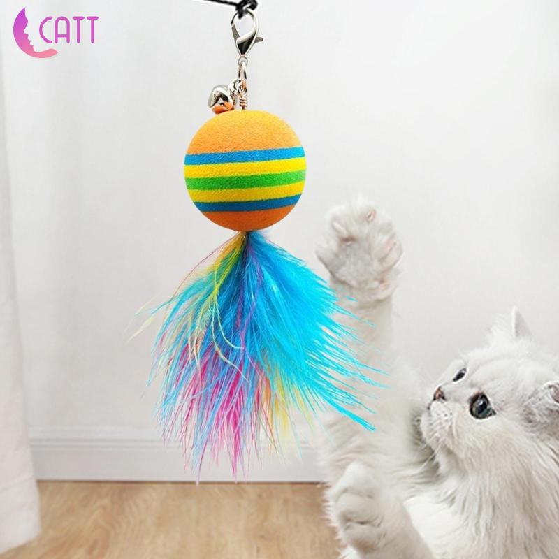 Đồ Chơi Lông Vũ Tương Tác Với Mèo Cưng [Dadada1]