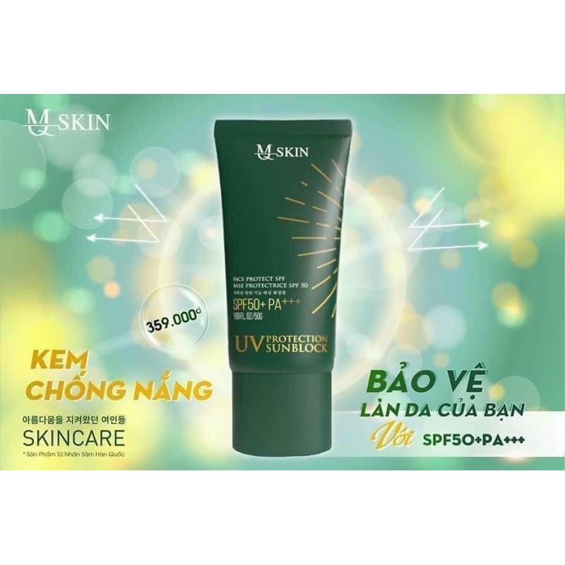 Kem chống nắng MQSKIN