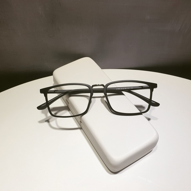 Gọng kính cận nam nữ Qiwa Eyewear, gọng kính mắt nhựa dẻo mắt vuông màu sắc thời trang- 2165 | BigBuy360 - bigbuy360.vn