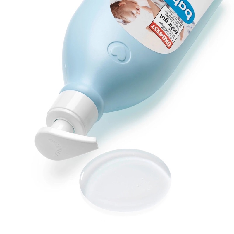 Sữa tắm gội trẻ em Babylove 2 trong 1 cho da nhạy cảm, hương hoa dịu nhẹ không kích ứng [ Hang Đức]