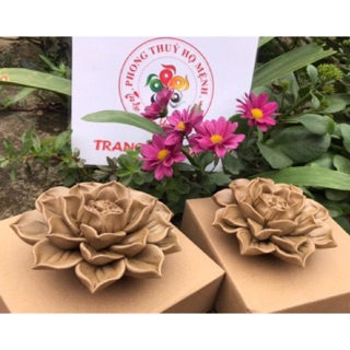 LƯ XÔNG TRẦM - LƯ ĐỐT NHANG HOA SEN/HOA MẪU ĐƠN SỨ