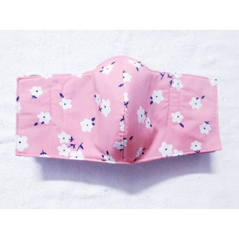 Khẩu trang vải dài che tai, size người lớn, giao mẫu ngẫu nhiên