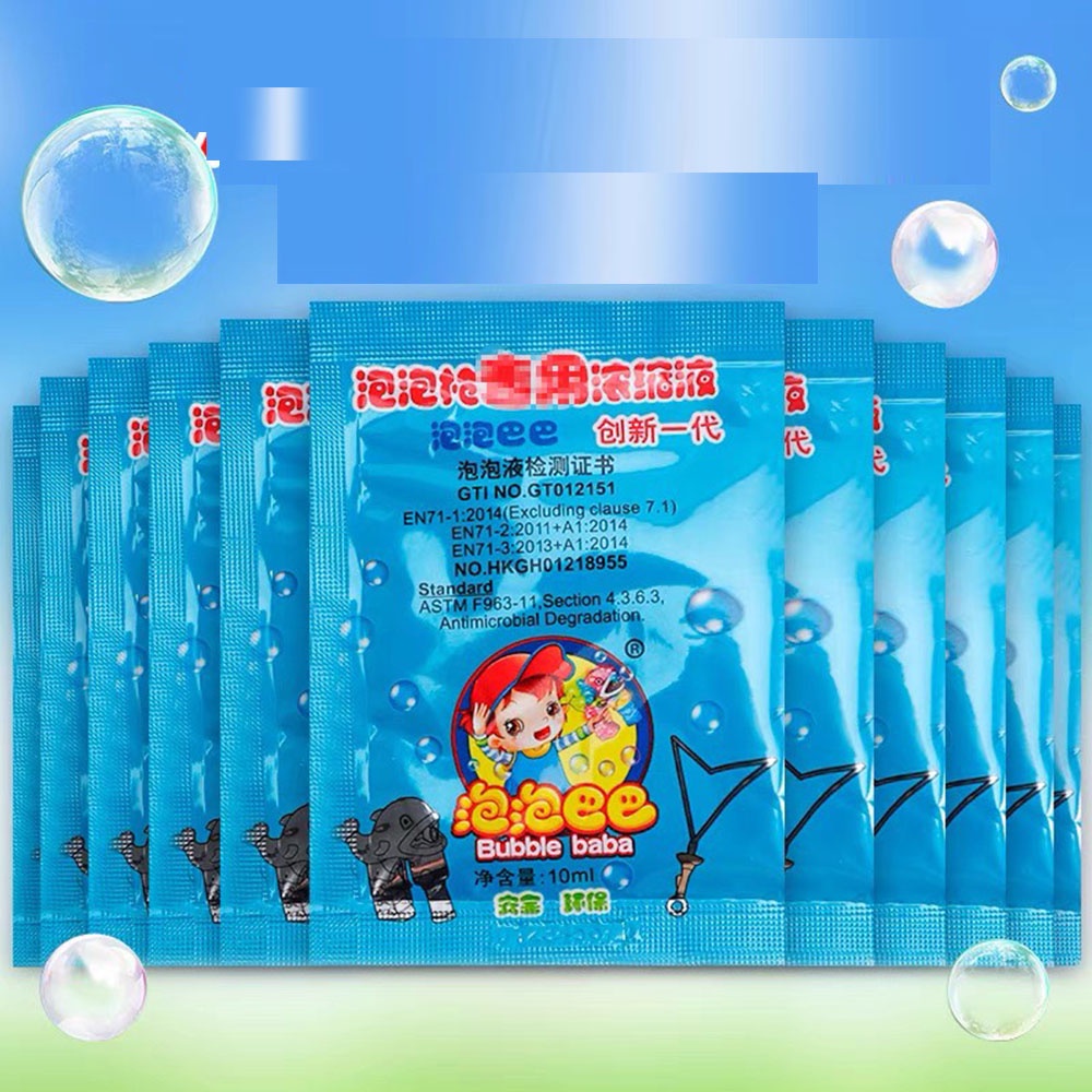 Túi Pha Bong Bóng Xà Phòng Cô Đặc dùng cho mọi loại bắn bong bóng