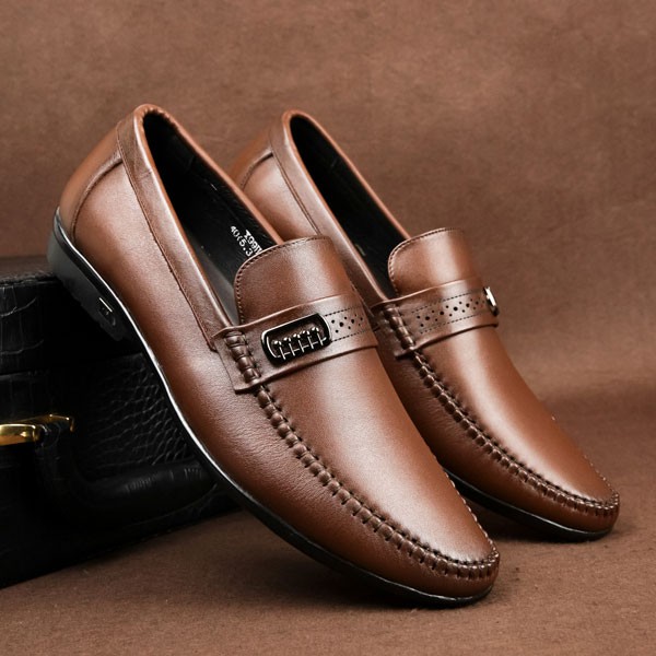 Giày lười nam da bò thật chính hãng Cavan kiểu dáng công sở sang trọng nam tính C99222