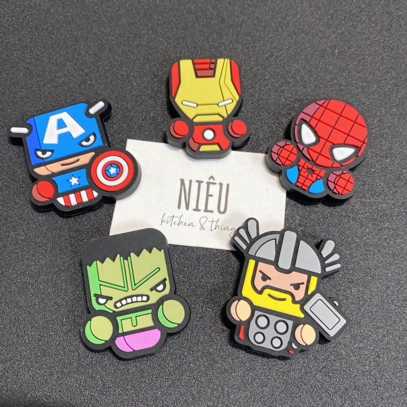 Nam châm dán hít dính trang trí tủ lạnh hình siu anh hùng | BigBuy360 - bigbuy360.vn