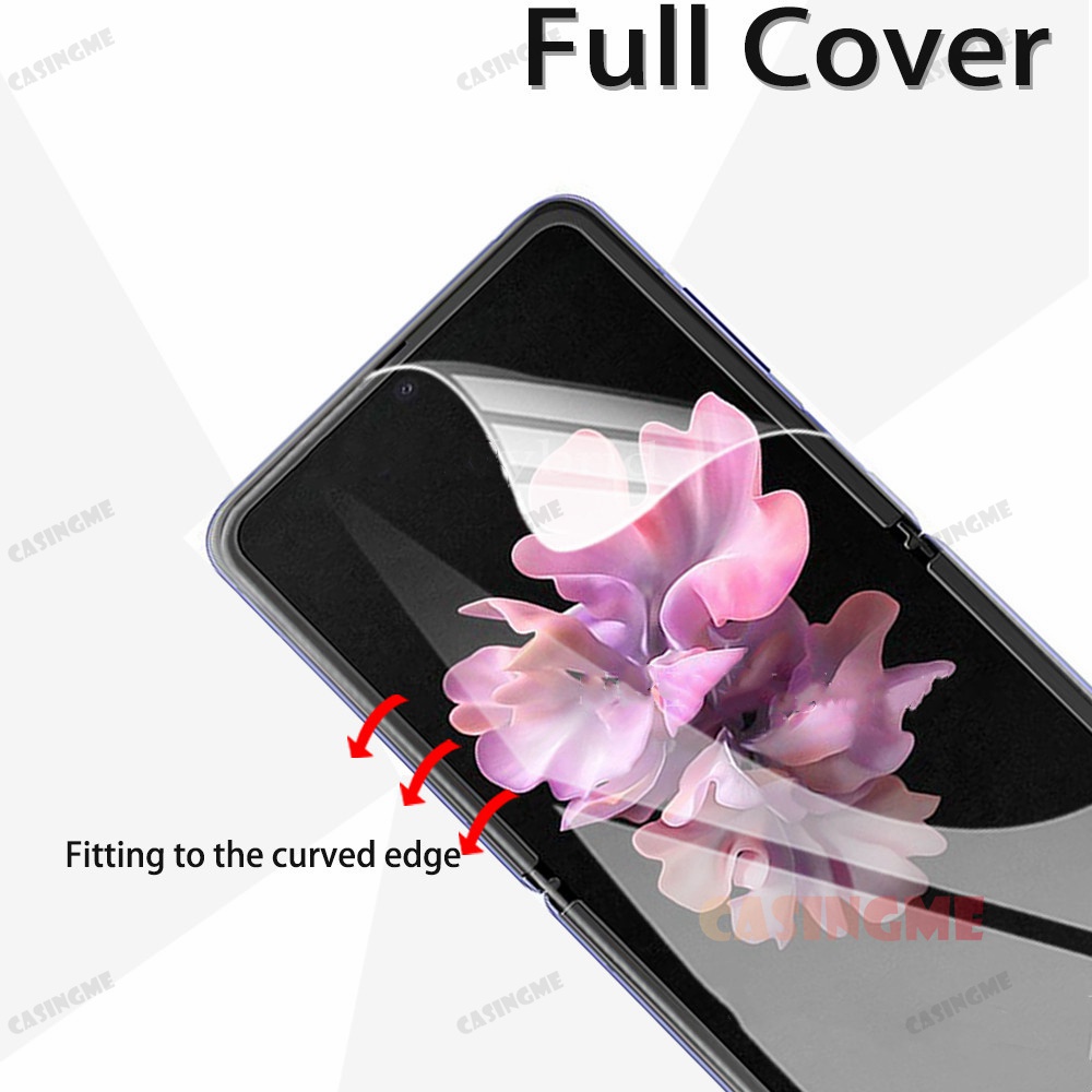 Set 4 miếng dán Hydrogel bảo vệ màn hình cho Samsung Galaxy Z Flip 5 4 3 ZFlip3 ZFlip 3 Flip3