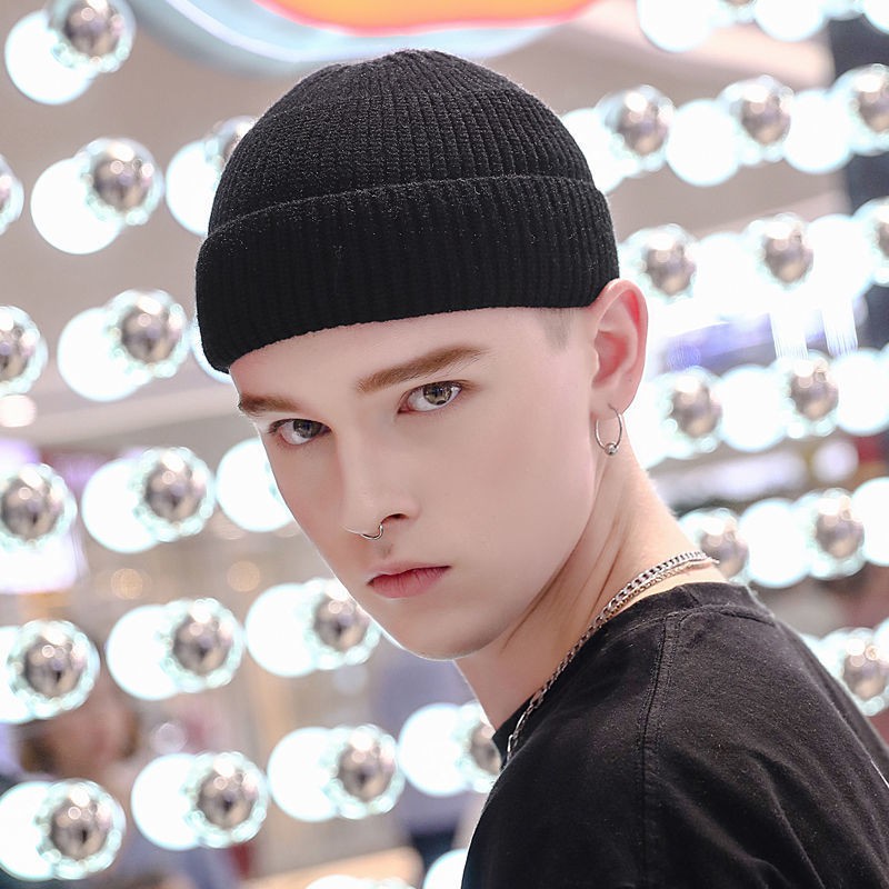 Mũ len beanie nhiều màu len dày unisex trend đông 2020 MU7