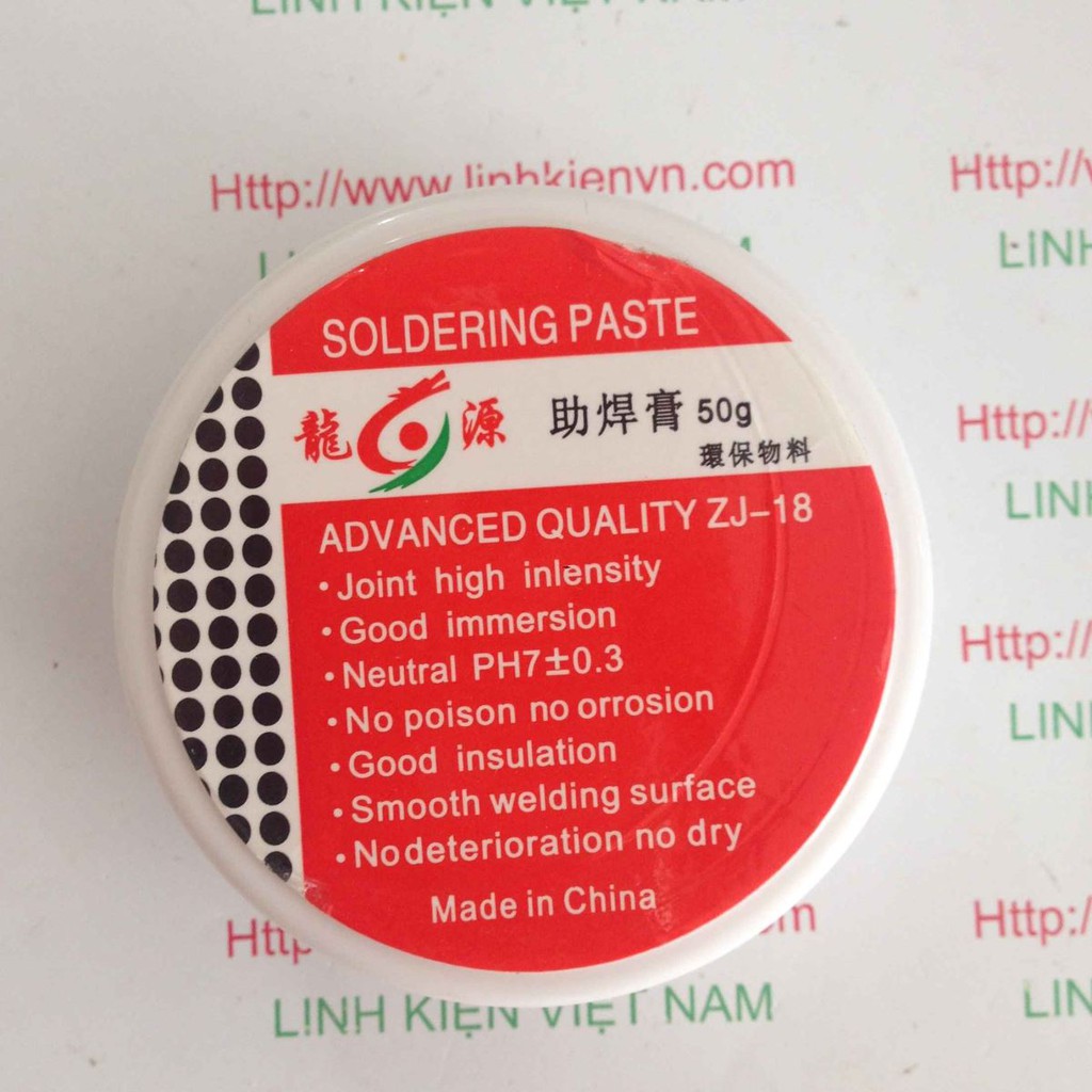 Mỡ Hàn ZJ-18 - 50g