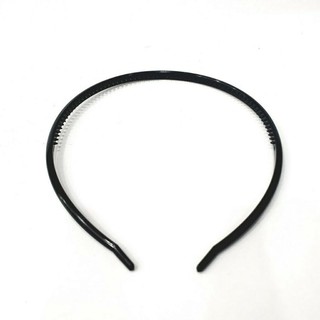 Combo 5 cái Bờm cài tóc trơn nhựa mềm (bản nhí 6mm)