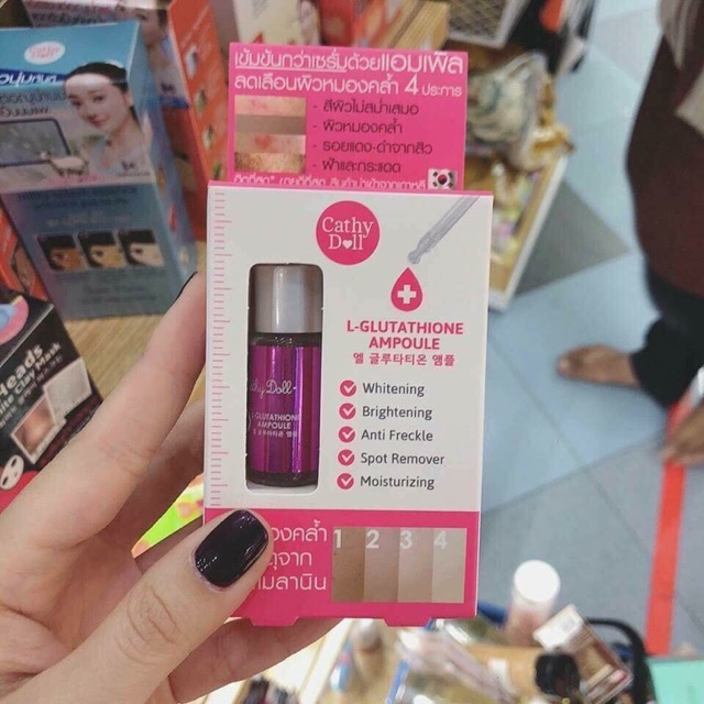 Serum dưỡng ẩm Glutathione Ampoule thái lan