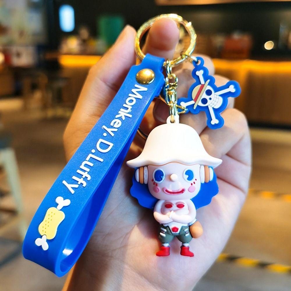 DARNELL Móc Khóa Hình Búp Bê Nami Zorro Dễ Thương