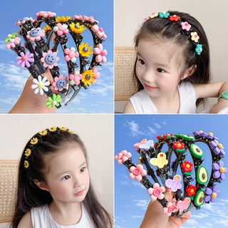 Cài tóc kiểu kẹp tích hợp phong cách công chúa dễ thương dành cho bé gái 