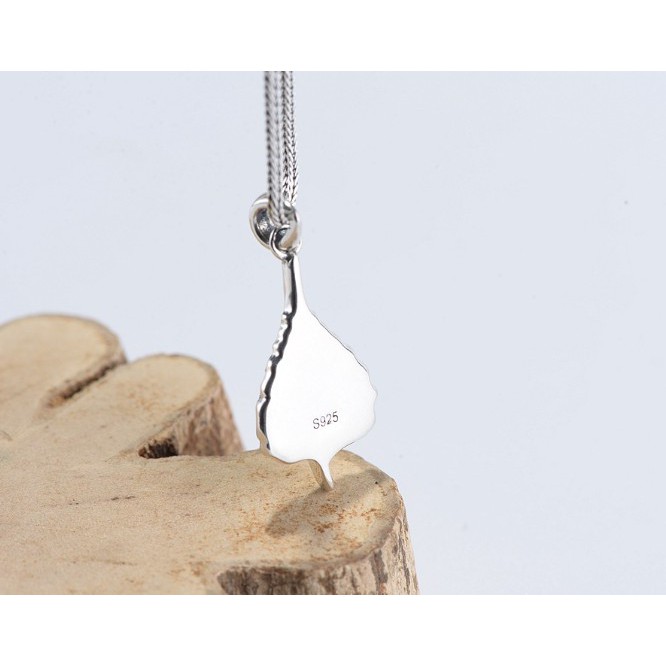 Mặt dây chuyền chữ Om Lá Bồ Đề -DC565