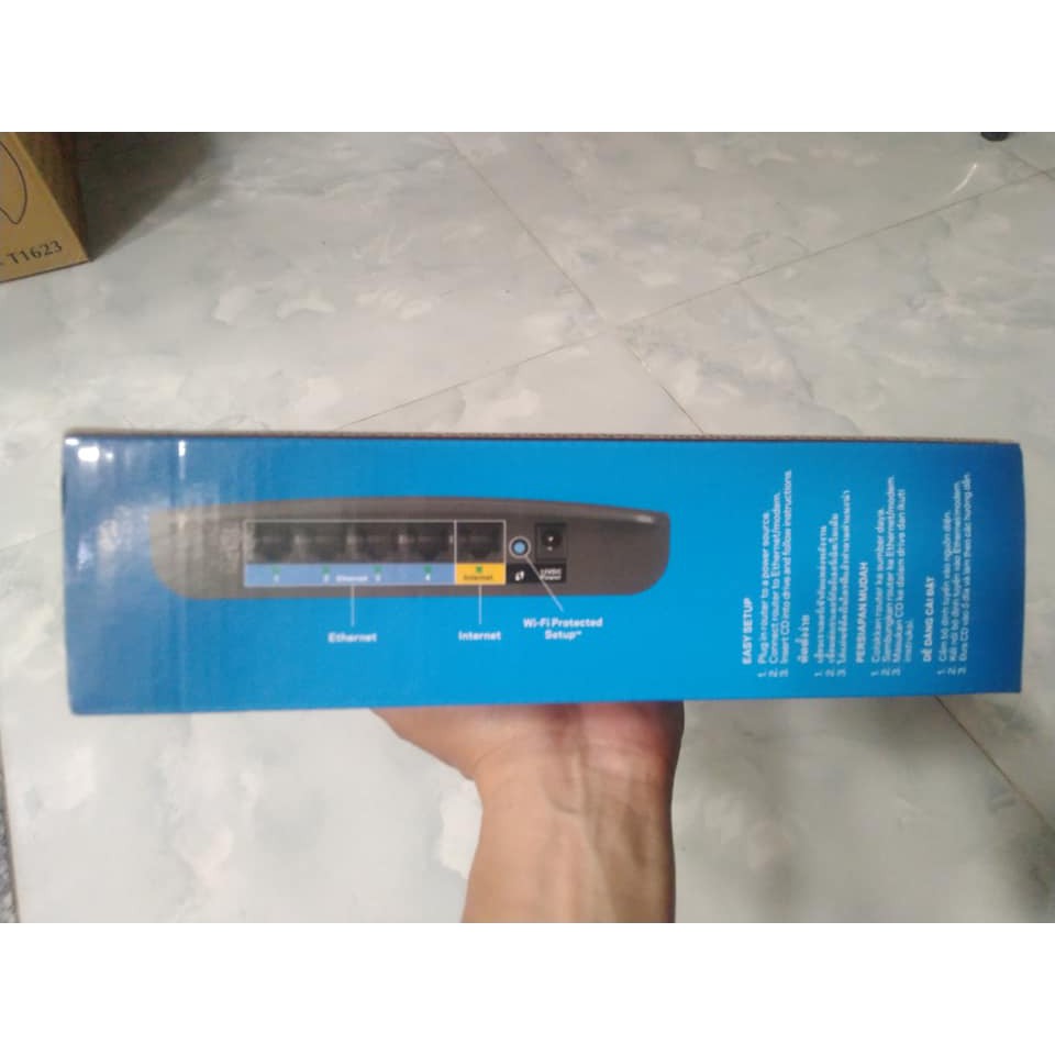 Linksys E1200 N300 WiFi Router hàng chính hãng giá khuyến mãi.