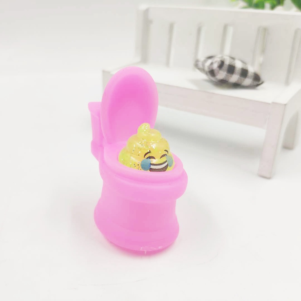Đồ chơi bóp giảm căng thẳng hình bồn cầu