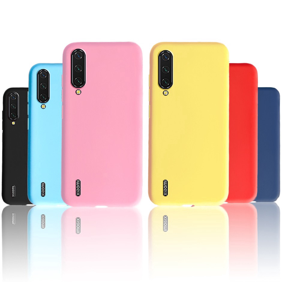 Ốp điện thoại màu kẹo bằng silicon mềm cho XIAOMI MI A1 MI A2 LITE MI A3 MIA3 LITE
