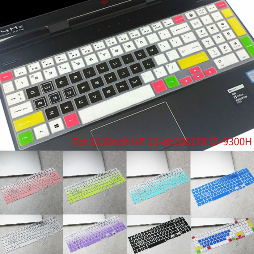 Miếng Dán Bàn Phím Silicon Siêu Mỏng Cho Laptop 15.6inch Hp 15-dc1061tx I5-9300H