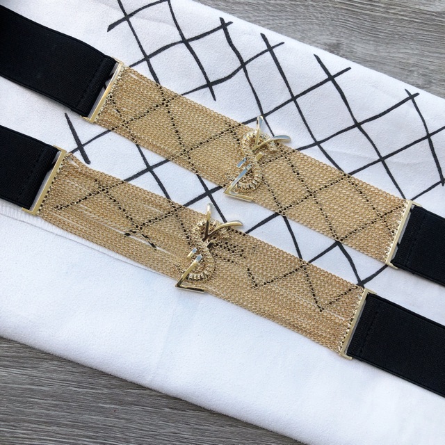 Đai váy nữ - nịt phối đầm xích hoạ tiết