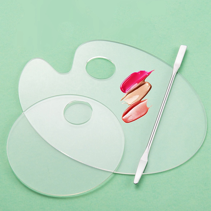 [Hàng mới về] Khay acrylic trong suốt phối màu sơn móng tay đa năng