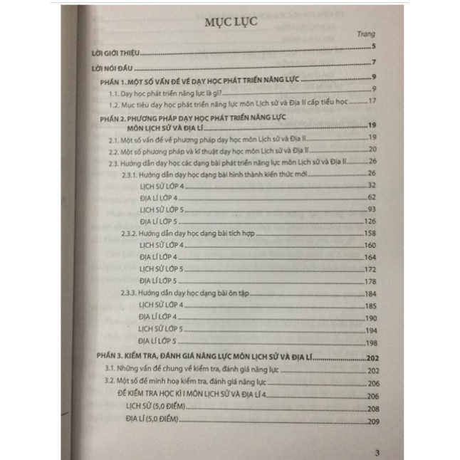 Sách - Dạy học phát triển năng lực Môn Lịch Sử và Địa Lí tiểu học