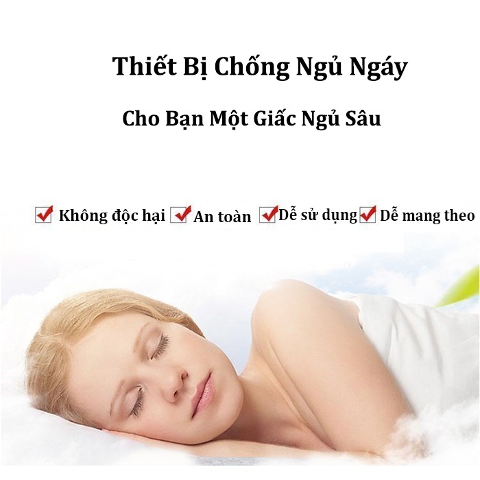 Dụng cụ chống ngáy ngủ 2in1