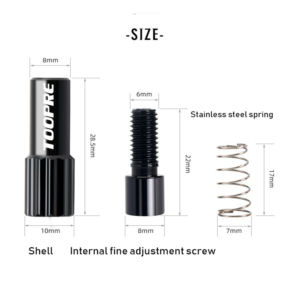 1 / 5 Phụ Kiện Nút Chỉnh Dây Phanh Xe Đạp 3 Màu