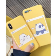 Sale 69% Ốp điện thoại TPU hình gấu dễ thương cho iPhone 5/5S/SE,2 Giá gốc 45000đ- 18F133