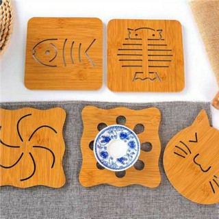 Miếng lót ly, chén bằng gỗ