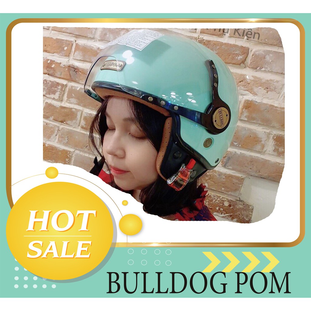 [FREESHIP]NÓN BẢO HIỂM BULLDOG POM