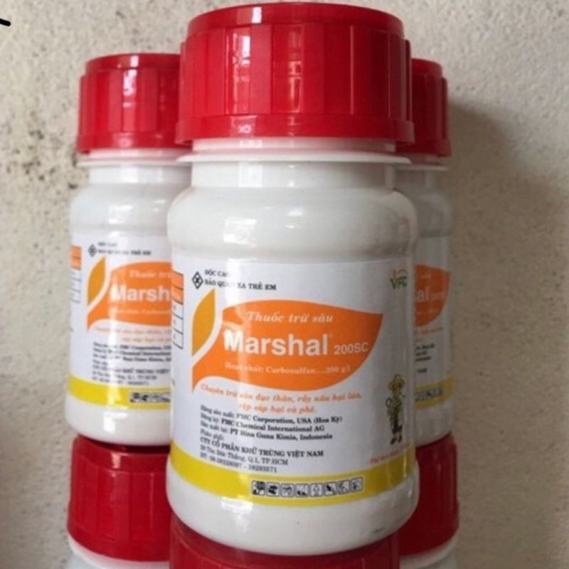 Chế phẩm trị rận sáp, sâu rầy trên cây Marshal 200SC