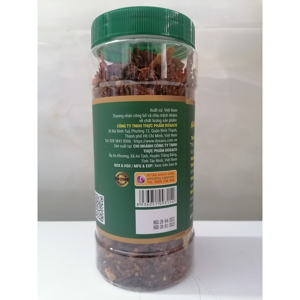 [Sale EXP 25/3/2022] [400g – NẮP XANH] KHÔ GÀ XÉ XỐT BBQ CAO NGUYÊN [VN] DOXACO Grilled Chicken with Highland Flavor BBQ | BigBuy360 - bigbuy360.vn