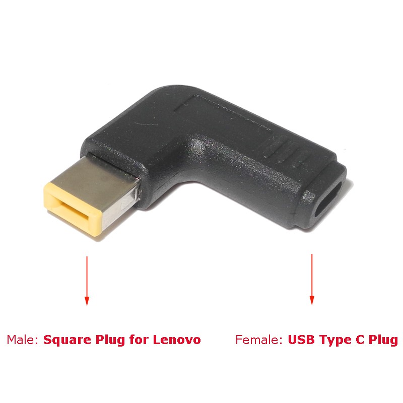 Đầu chuyển đổi USB Type-C sang 7.4x5.0mm 4.5x3.0mm 5.5x2.5mm chuyên dụng cho Lenovo