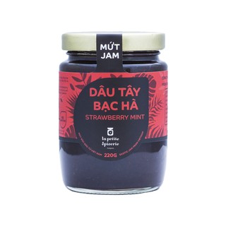 Mứt Dâu Tây - Bạc Hà Cao Cấp 220g La Petite Epicerie Saigon